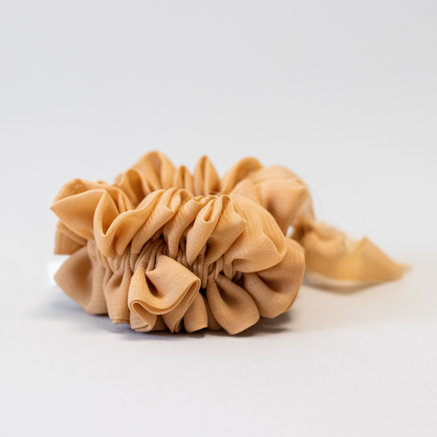 Chiffon Scrunchie - Nude - twineshopco