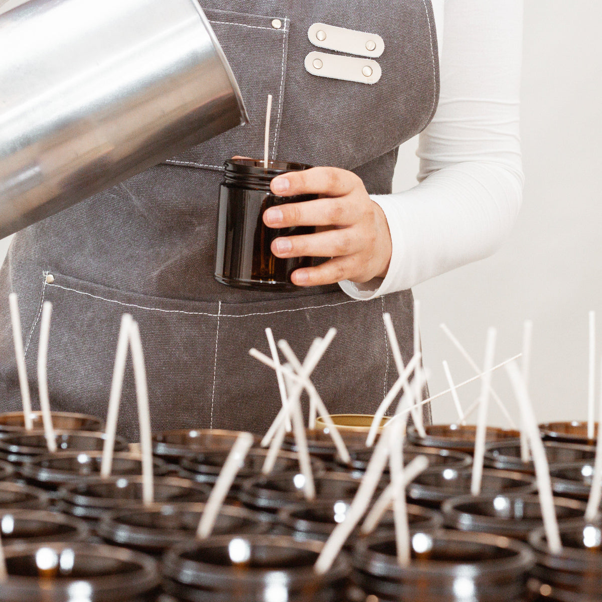 Twine Shop Co Candle Pouring