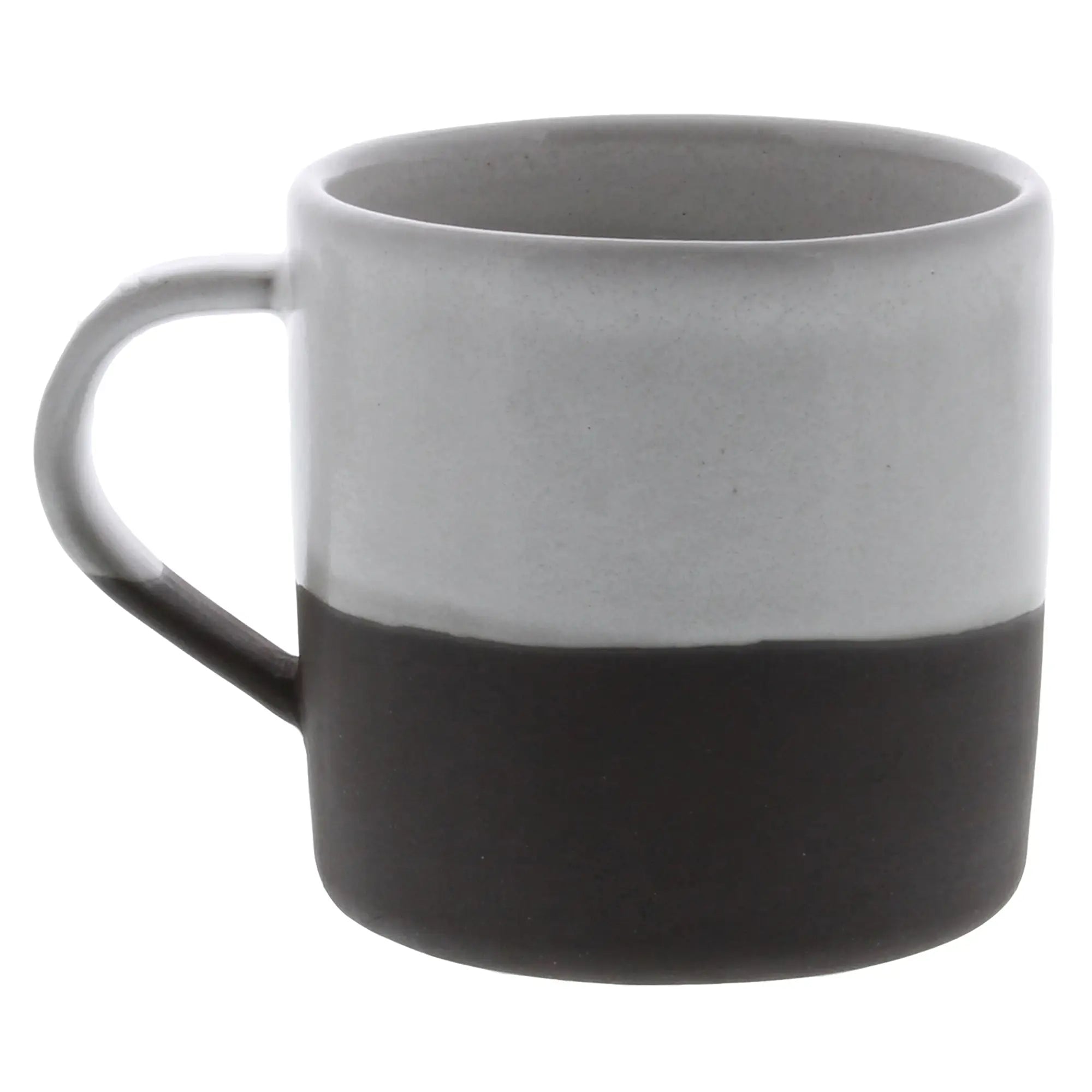 Rustic Charcoal Ceramic Mug