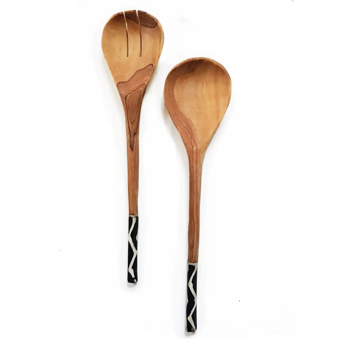 Olive Wood Salad Server